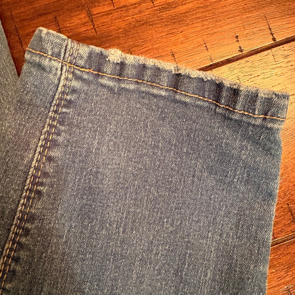 Indigo Poppy Distressed - Size 16 - Fun, Stretchy, Comfortable - Picture 8 of 13